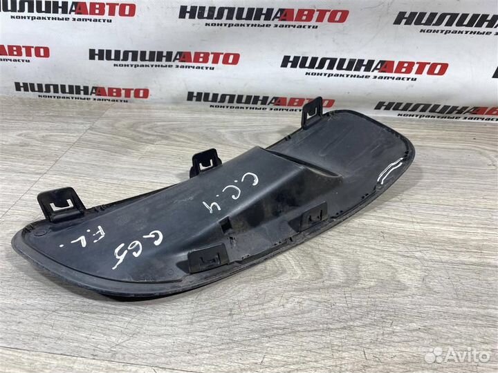 Решетка противотуманной фары левая Ситроен С4 Б7