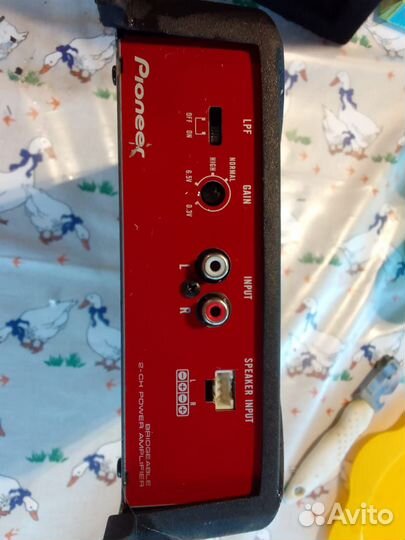 Сабвуфер и усилитель Pioneer GM-A3602