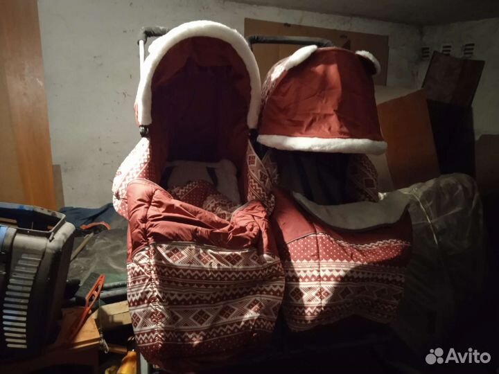 Санки детские двойные