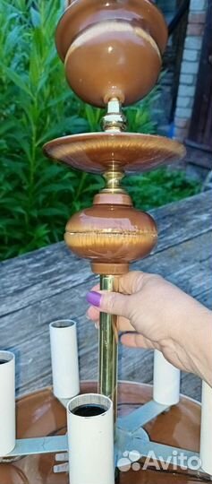 Люстра керамика СССР