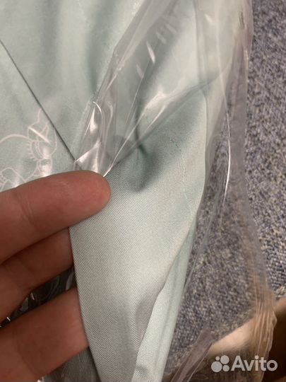 Постельное белье Сайлид евро мятный цвет