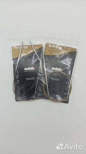 Спицы addi круговые и носочные