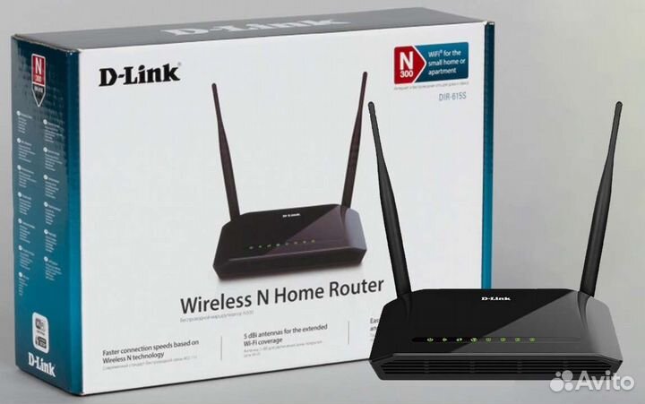 Wi-Fi роутер D-Link DIR-615s