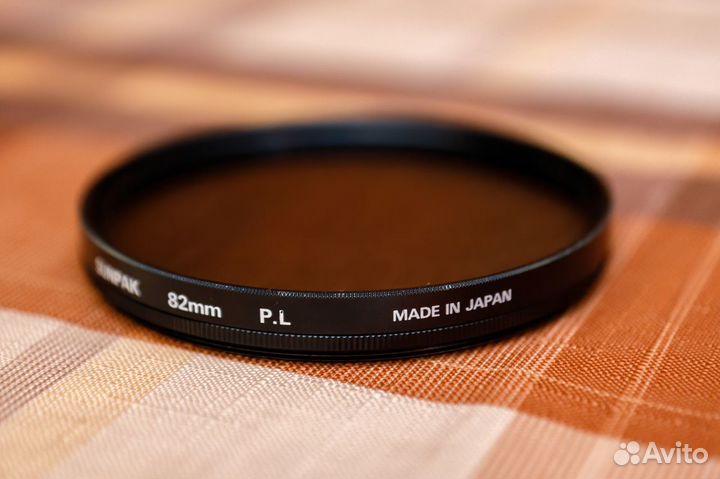 Поляризационный фильтр Sunpak PL 82мм Japan