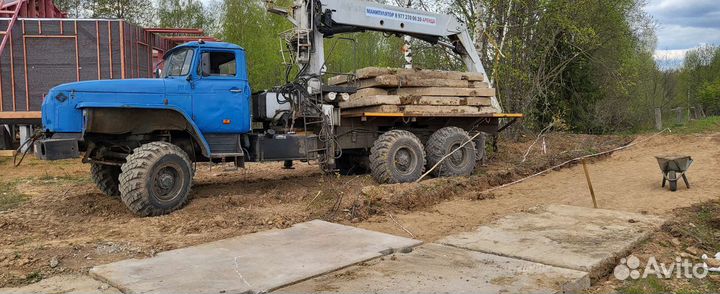 Аренда и услуги манипулятора-вездехода, стрела 8 т, 8 м, борт 10 т, 5 м