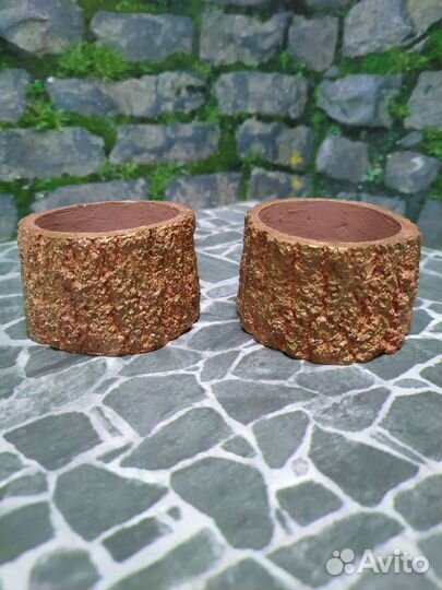 Гипсовый подсвечник