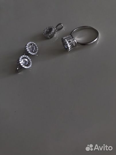 Серебрянный набор