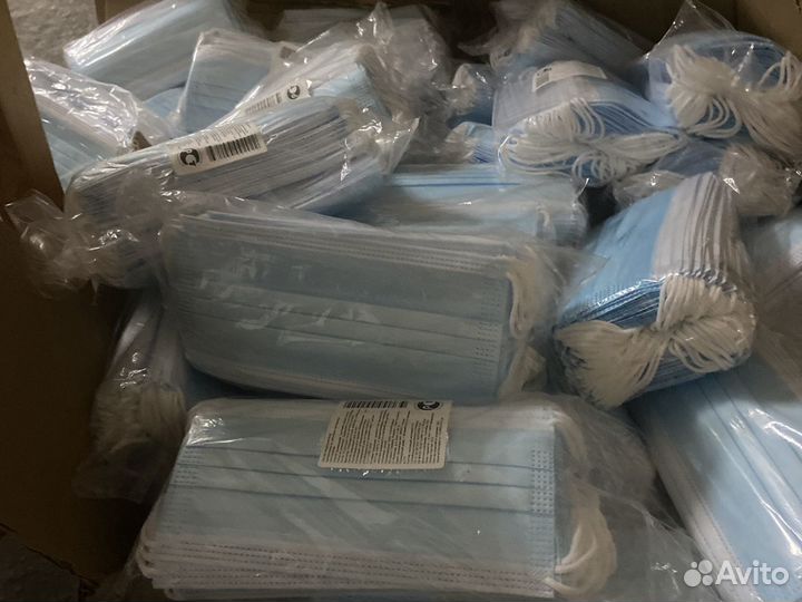 Маски медицинские. Мин партия 5000шт