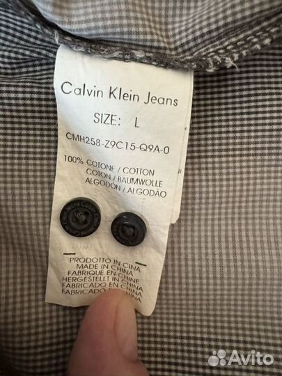 Рубашка Calvin Klein Jeans L