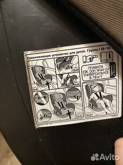 Автокресло geburt