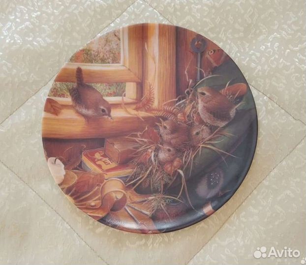 Тарелка декоративная Coalport Англия Б. Митчелл