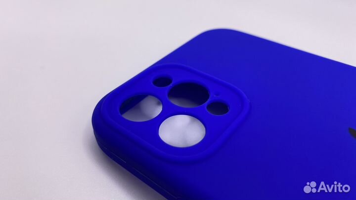 Чехол на iPhone 12 Pro Silicon Case Ultra Blue