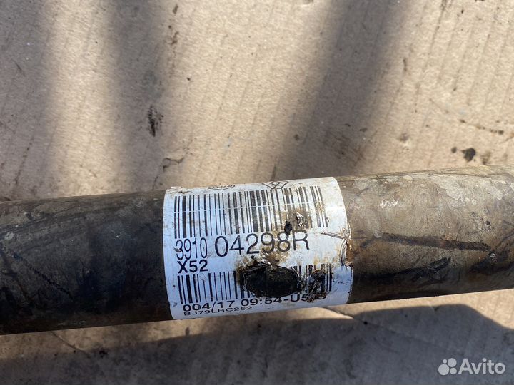 Привод правый Renault megane