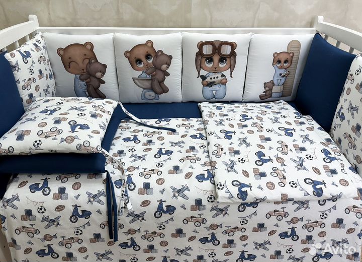 Детской постельное для новорожденных