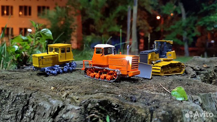 RC дт-75 трактор на радиоуправлении 1/43