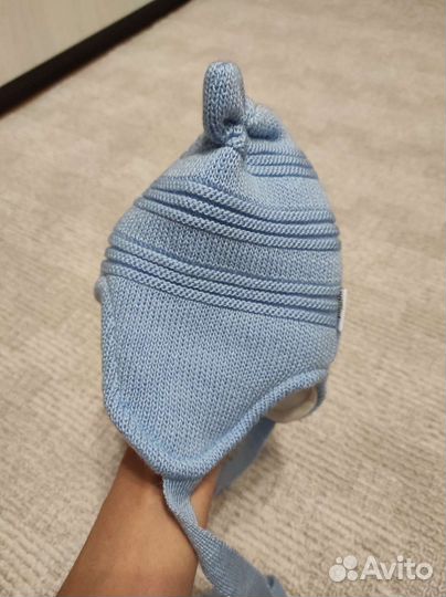 Шапка зимняя для малыша новая