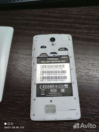 Prestigio Wize OK3, 4 ГБ