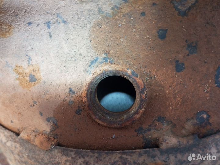 Выпускной колектор с катализатором приора