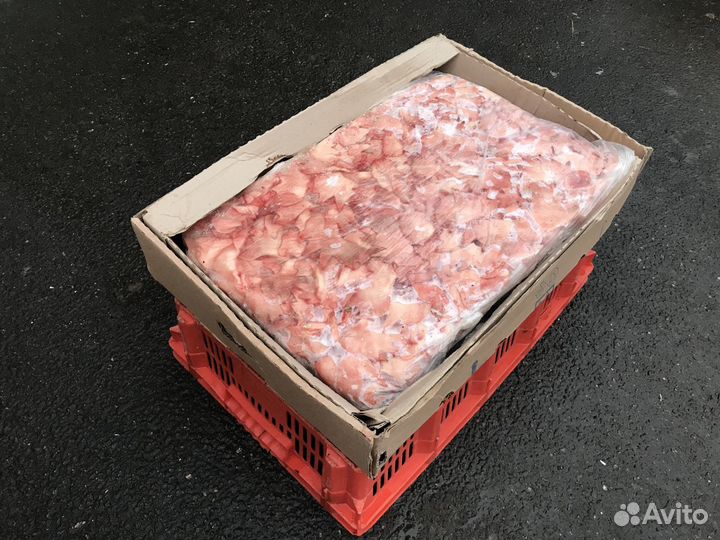 Гребешки куриные заморозка / монолит 10кг /крупные