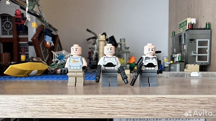 Lego Star Wars пожилые командиры