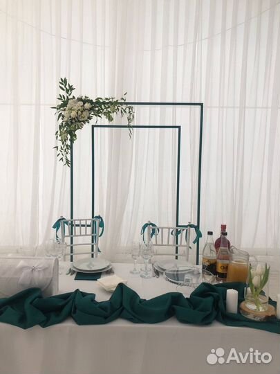 Свадебные стойки (аренда, изготовление)