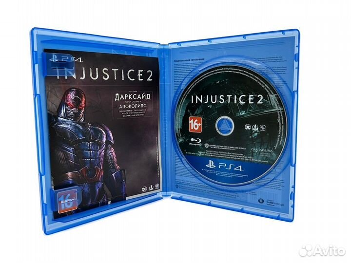 Injustice 2 Русские субтитры PS4 б/у