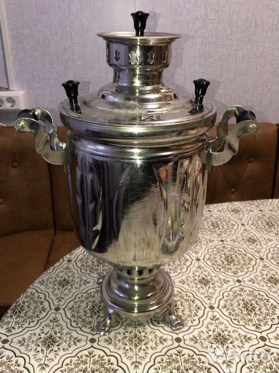 Самовар дровяной на 5 л отличное состояние