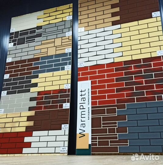 Термопанели фасадные под кирпич
