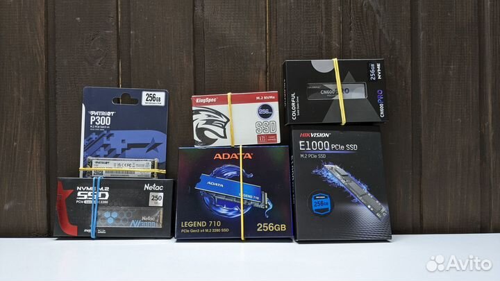 Ssd / ssd m2 новые и бу от 120gb до 1tb