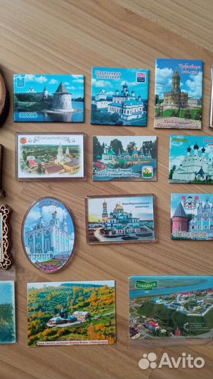 Магниты на холодильник города России