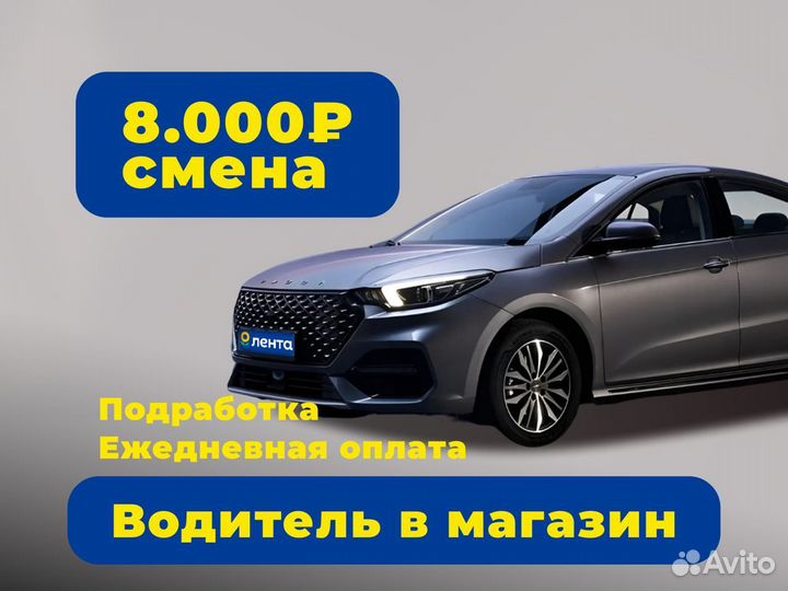 Водитель экспедитор подработка (кат B)