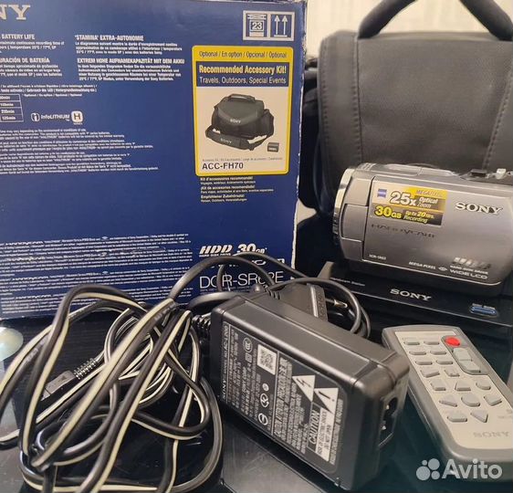 Камера Sony DCR-SR62E