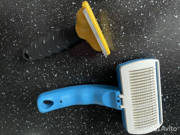 Когтерез,дешеддер,расческа и щетка для вычесывания