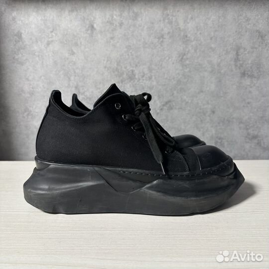 Rick Owens drkshdw Abstract Ramones Low Black