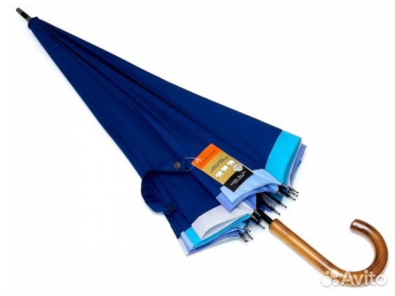 Зонт трость Три Слона 2161 (1121) 16 спиц полуавт