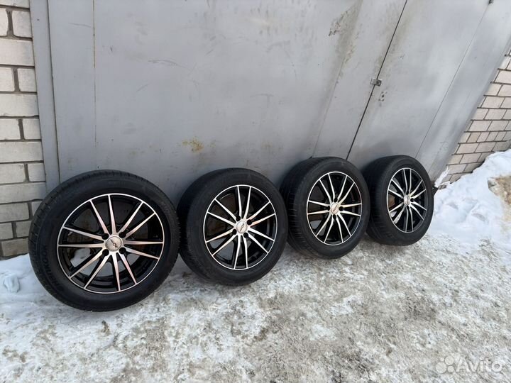 Колеса летние р16 4 100 литые