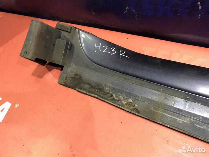 Накладка порога правая Митсубиси Паджеро 3