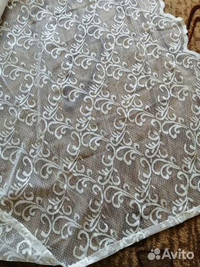 Тюль на шторной ленте