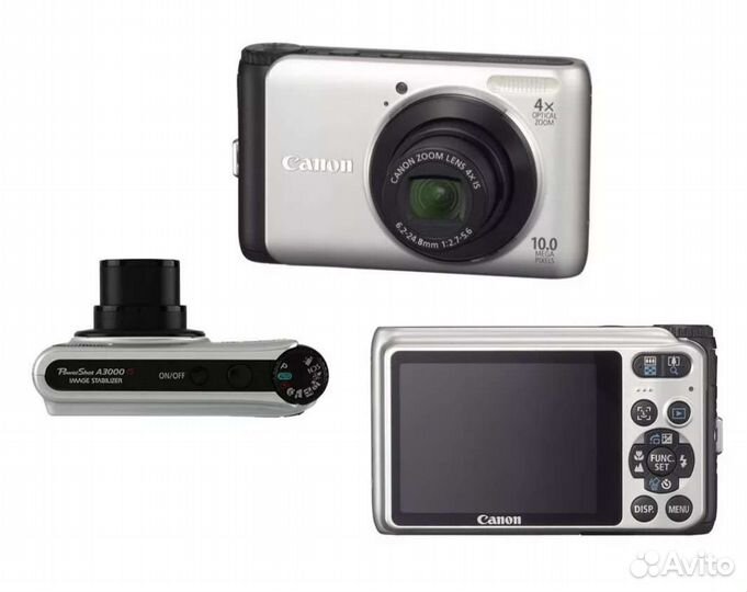 Цифровой фотоаппарат Canon PowerShot A3000 IS