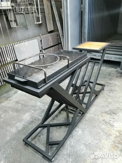 Мангальная зона лофт