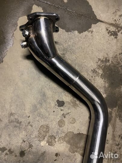 Даунпайп subaru twin scroll