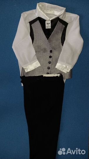 Детский деловой костюм-тройка