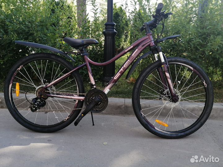 Велосипед Stels Miss 5100 рост 15 светло-пурпурный