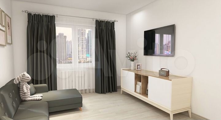 Квартира-студия, 27 м², 19/20 эт.