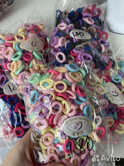 Резинки для волос детские оптовая цена