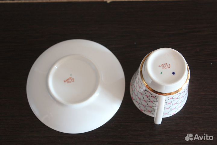 Кофейная пара, розовая сетка, лфз