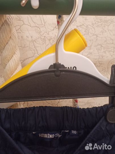 Утепленные брюки на мальчика 116