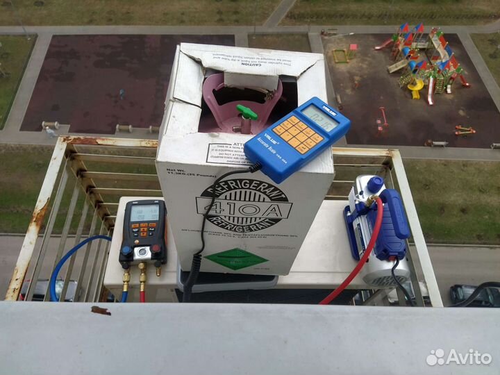 Заправка кондиционера, обслуживание,чистка