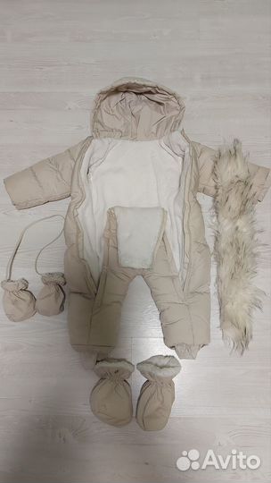 Зимний комбинезон детский от 1 года до 2 лет