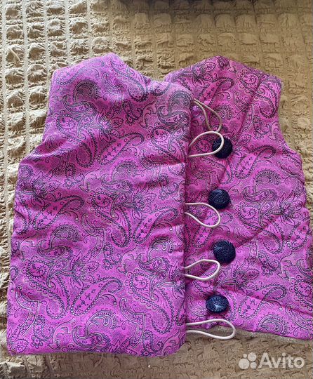 Жилет на девочку 74- 98